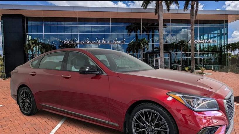 GENESIS G80 2019 KMHGN4JB6KU299508 image