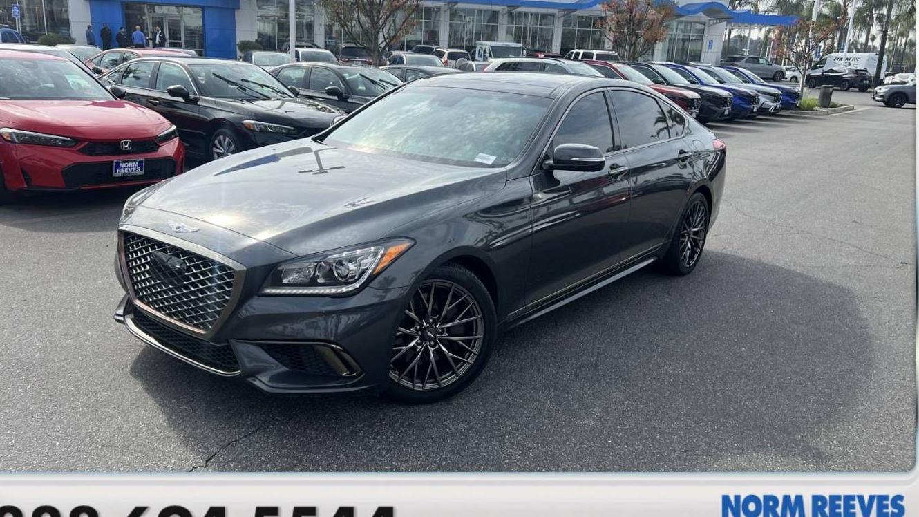 GENESIS G80 2019 KMTFN4JE2KU310242 image