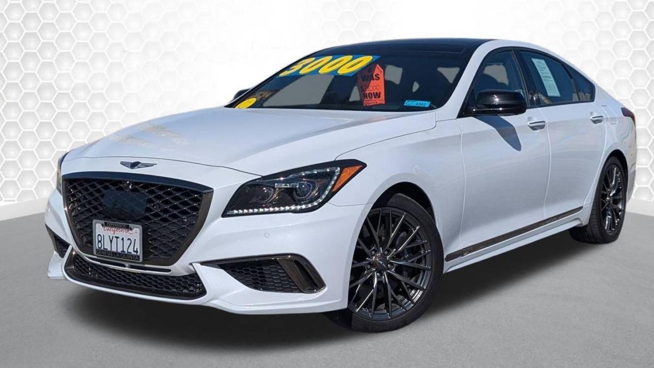 GENESIS G80 2019 KMTFN4JB7KU306421 image