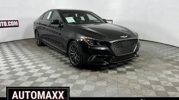 GENESIS G80 2019 KMHGN4JB6KU291604 image