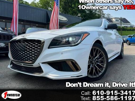 GENESIS G80 2019 KMTFN4JB4KU320454 image