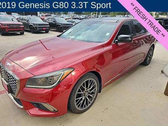 GENESIS G80 2019 KMTFN4JB1KU307208 image