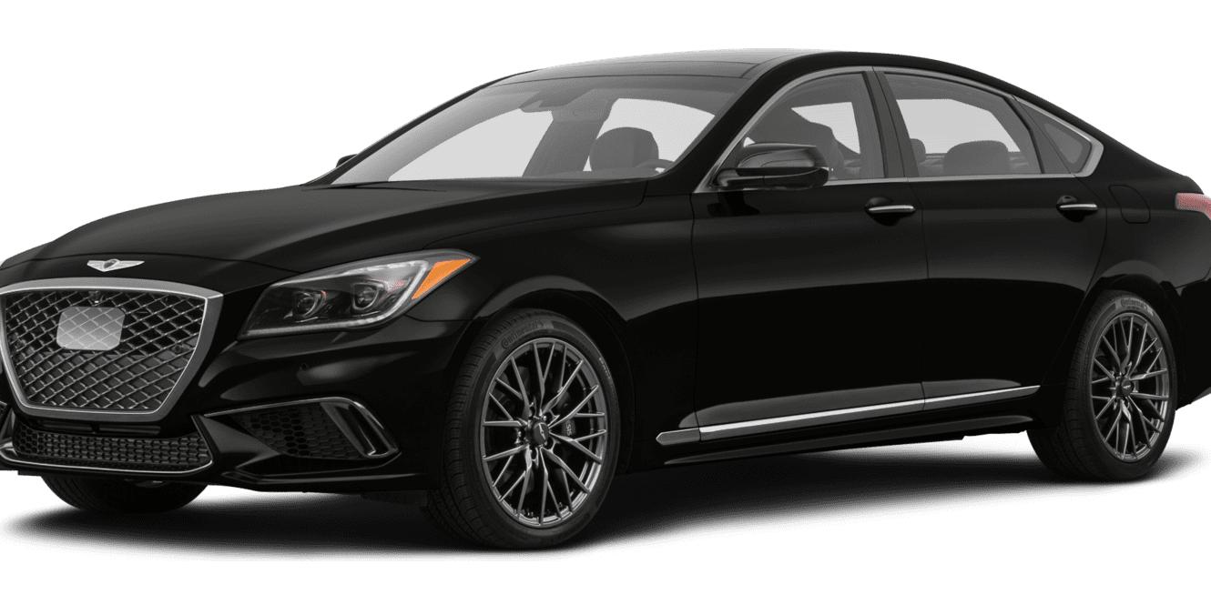 GENESIS G80 2019 KMTFN4JB7KU314874 image