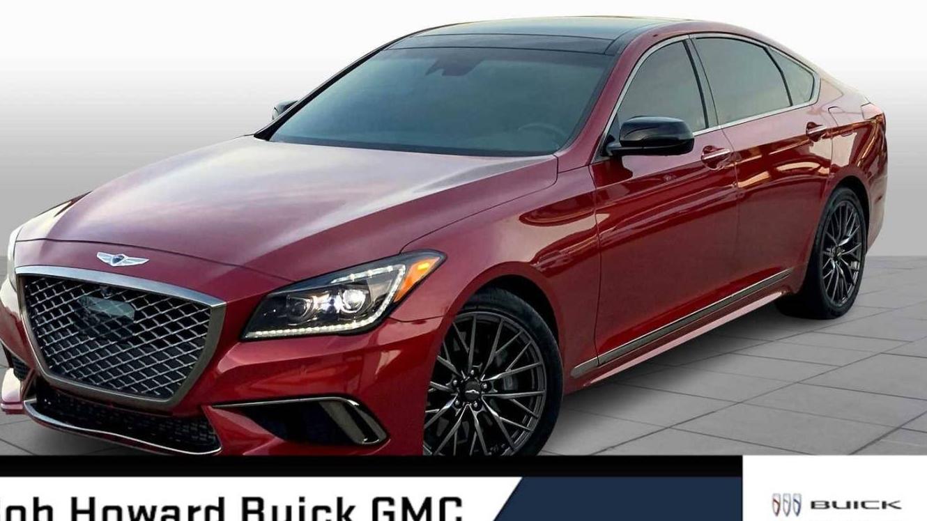 GENESIS G80 2019 KMTFN4JB5KU328143 image