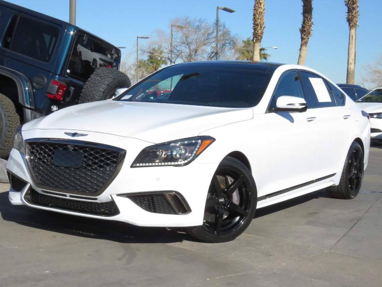 GENESIS G80 2019 KMTFN4JB1KU314742 image