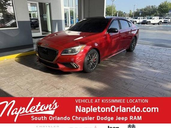 GENESIS G80 2019 KMTFN4JB0KU307037 image