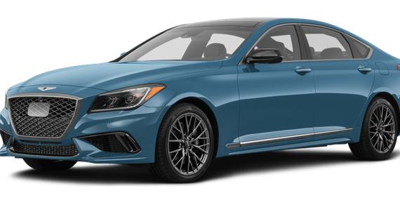 GENESIS G80 2019 KMHGN4JB6KU290498 image