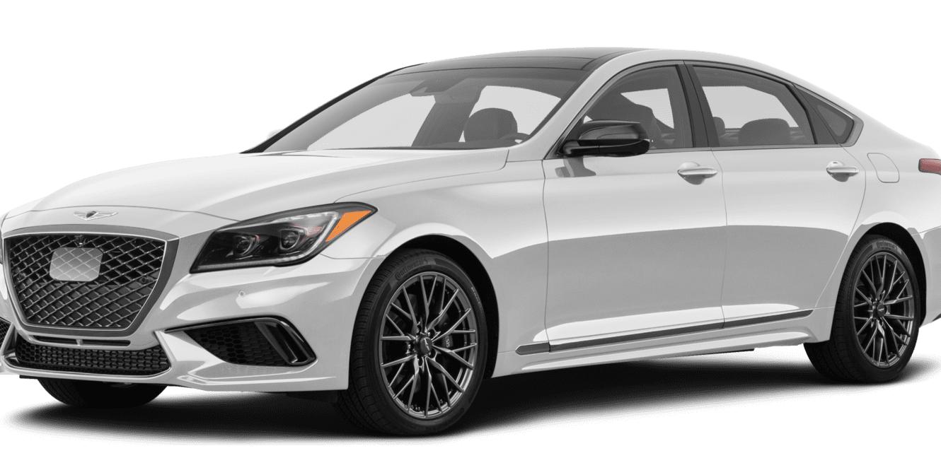 GENESIS G80 2019 KMTFN4JB9KU322247 image