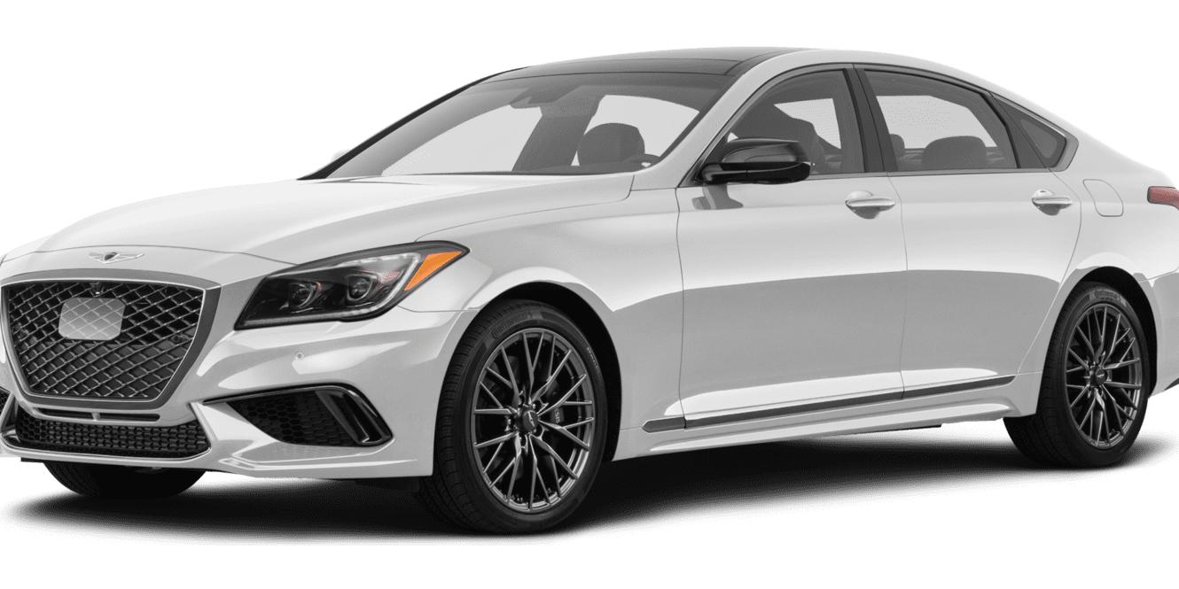 GENESIS G80 2018 KMHGN4JB3JU229589 image