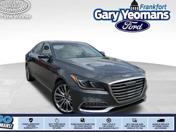 GENESIS G80 2018 KMHGN4JF6JU253906 image