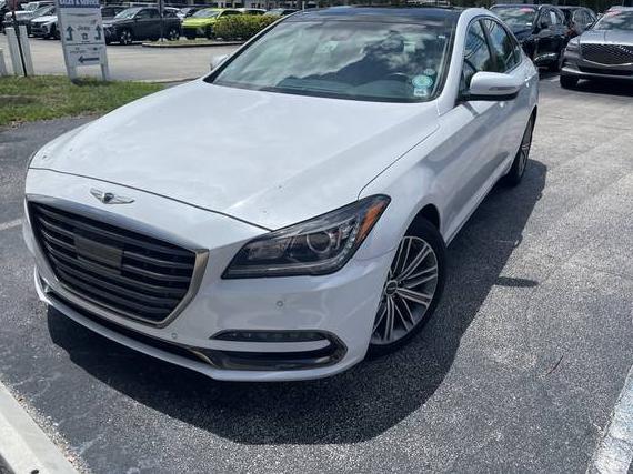 GENESIS G80 2018 KMHGN4JE4JU225917 image
