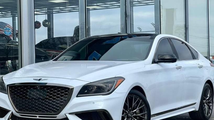 GENESIS G80 2018 KMHGN4JB9JU229015 image