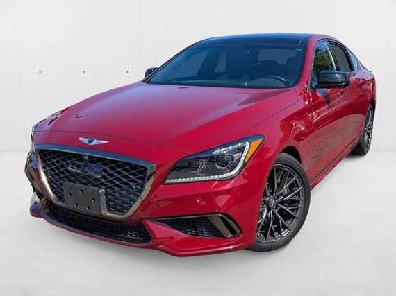 GENESIS G80 2018 KMHGN4JB8JU218989 image