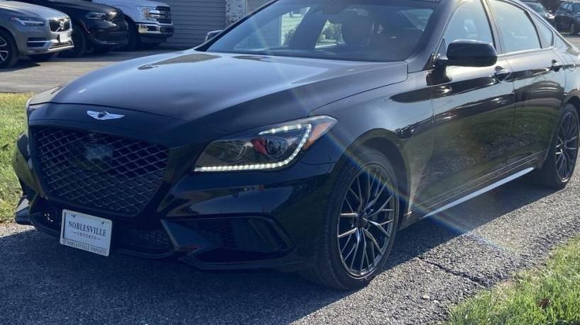 GENESIS G80 2018 KMHGN4JBXJU228374 image