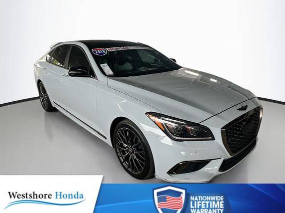 GENESIS G80 2018 KMHGN4JB0JU250285 image