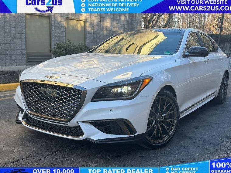 GENESIS G80 2018 KMHGN4JB2JU263961 image