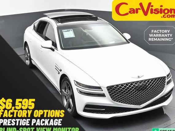 GENESIS G80 2021 KMTGC4SD4MU061607 image