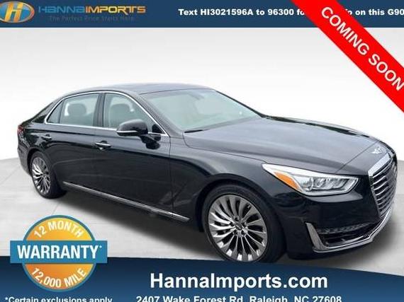 GENESIS G90 2018 KMHG34JA5JU037362 image