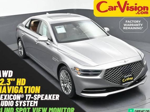 GENESIS G90 2021 KMTF54PH2MU085468 image