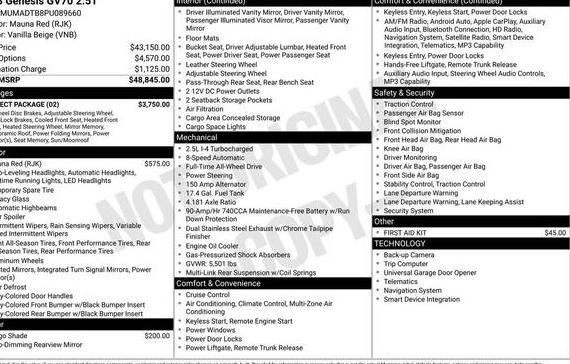 GENESIS GV70 2023 KMUMADTB8PU089660 image GENESIS GV70 2023 KMUMADTB8PU089660 image