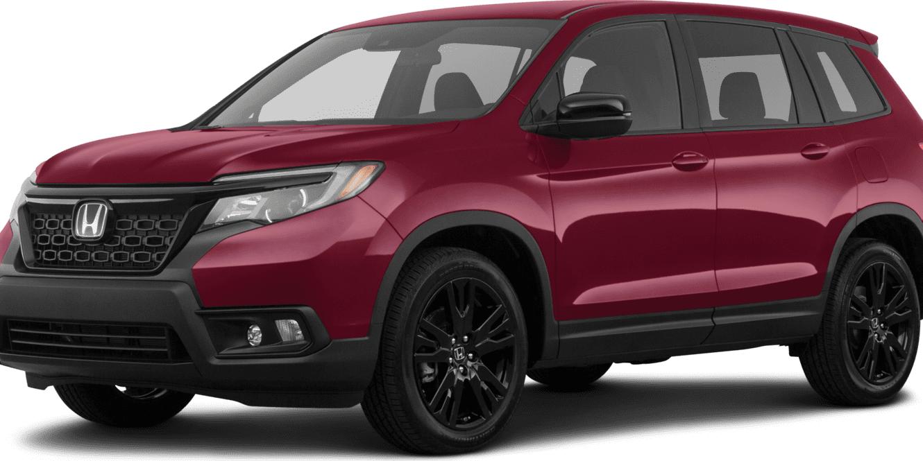 HONDA PASSPORT 2019 5FNYF7H23KB007934 image