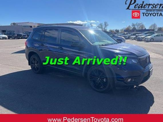 HONDA PASSPORT 2019 5FNYF8H25KB030055 image