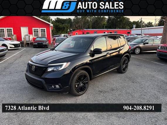 HONDA PASSPORT 2019 5FNYF7H21KB005471 image