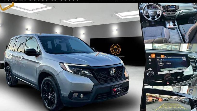 HONDA PASSPORT 2021 5FNYF8H24MB003089 image