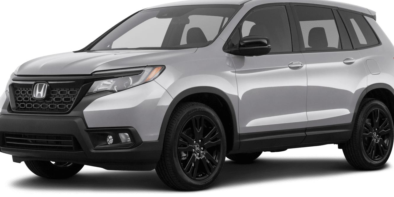 HONDA PASSPORT 2021 5FNYF7H24MB014555 image