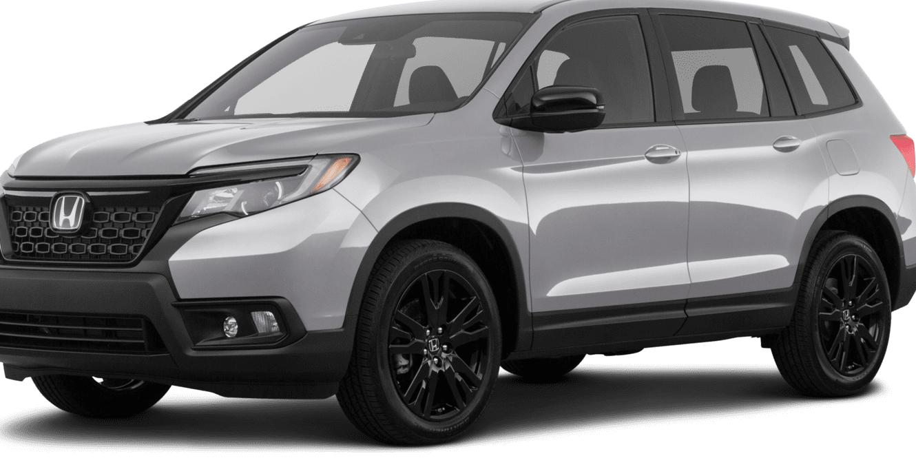 HONDA PASSPORT 2021 5FNYF7H23MB002087 image