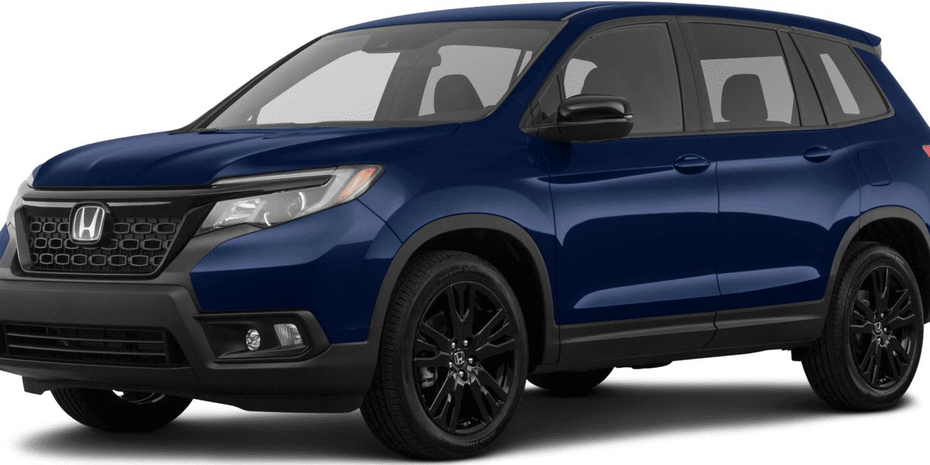 HONDA PASSPORT 2021 5FNYF7H23MB005927 image