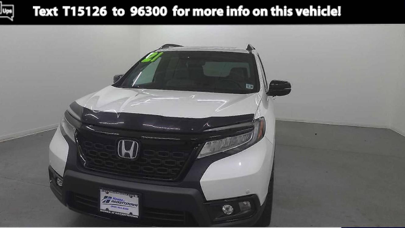 HONDA PASSPORT 2021 5FNYF8H04MB024328 image