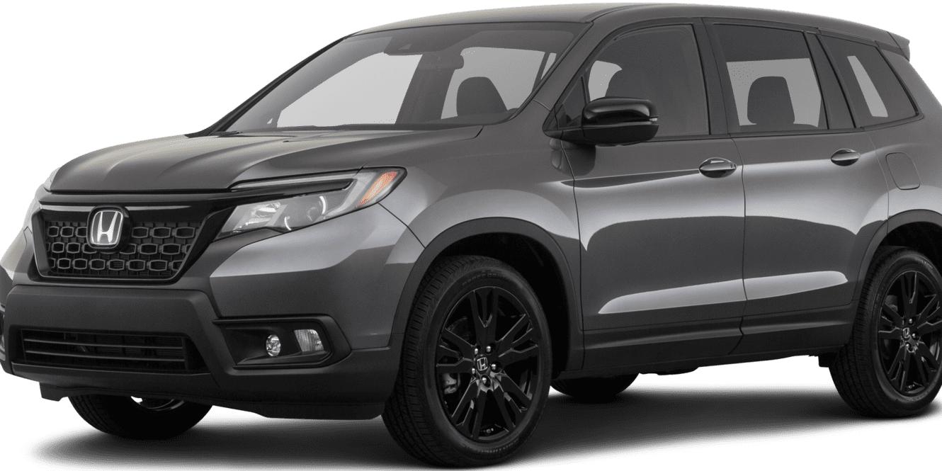 HONDA PASSPORT 2021 5FNYF7H20MB014438 image