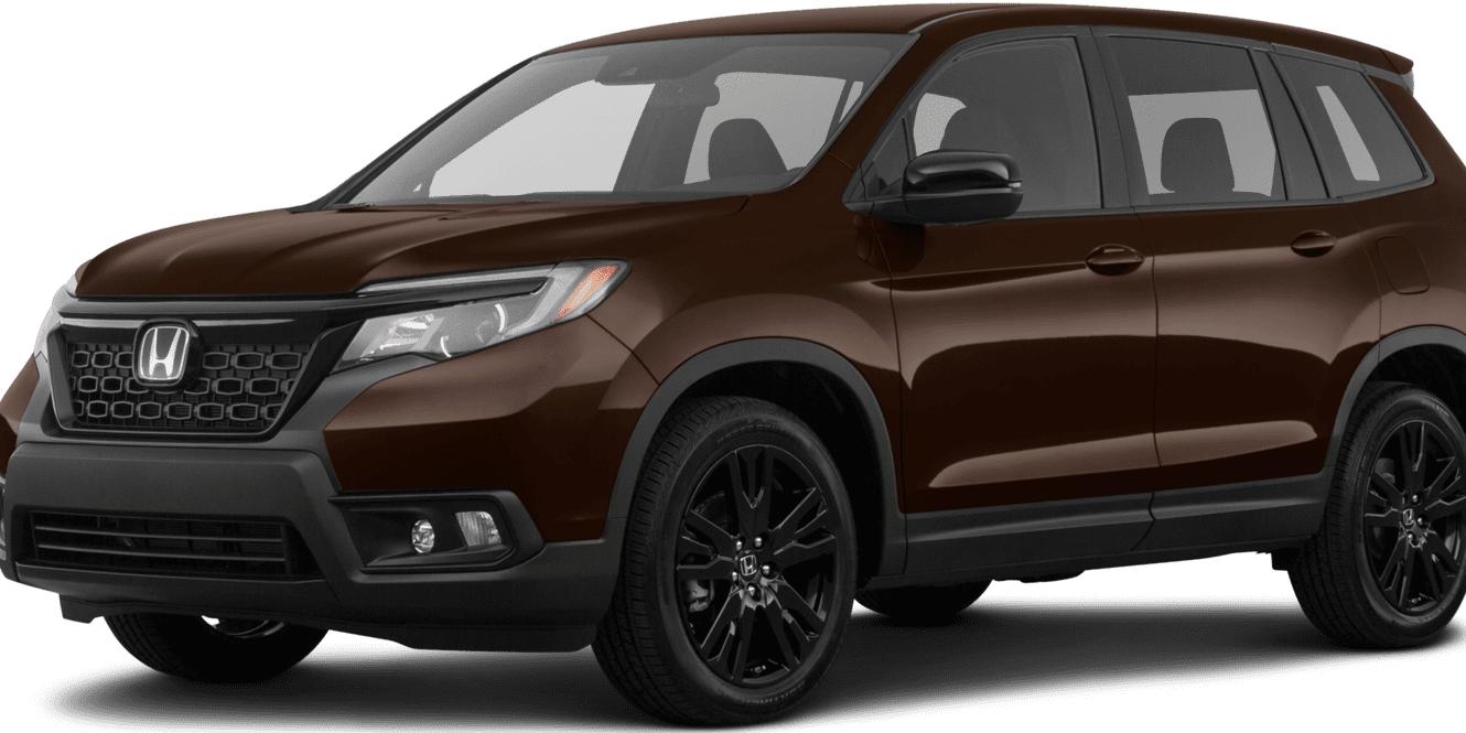 HONDA PASSPORT 2021 5FNYF8H28MB044003 image