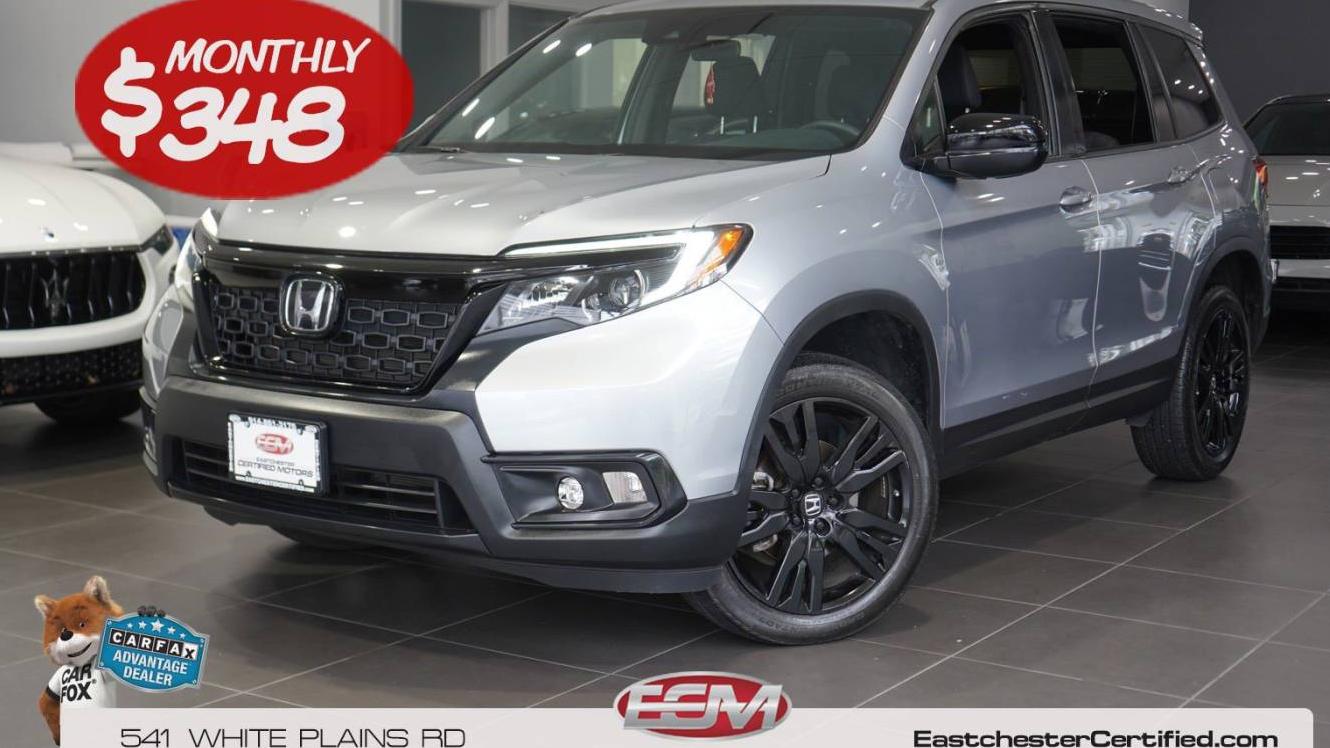 HONDA PASSPORT 2021 5FNYF8H2XMB036873 image