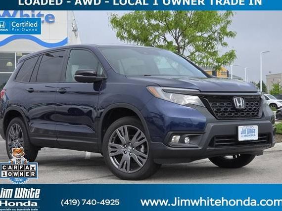 HONDA PASSPORT 2021 5FNYF8H56MB034841 image