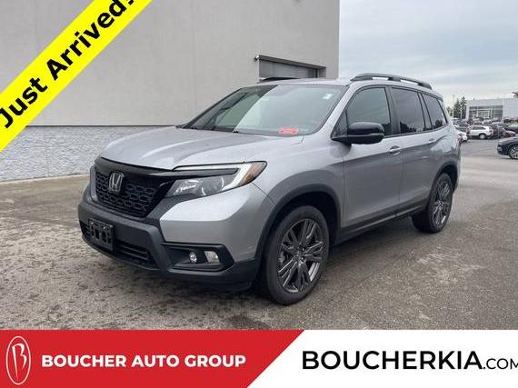 HONDA PASSPORT 2021 5FNYF8H51MB025092 image