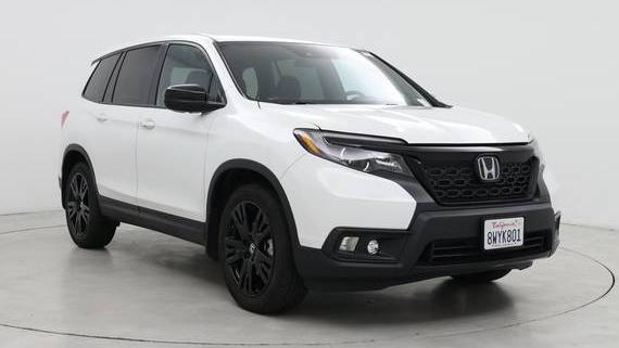 HONDA PASSPORT 2021 5FNYF7H22MB010018 image