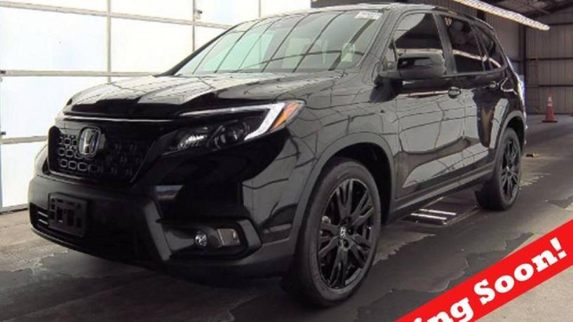 HONDA PASSPORT 2021 5FNYF7H24MB013440 image