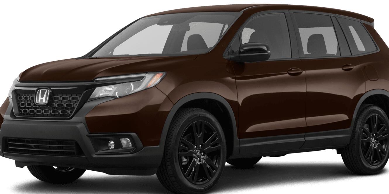 HONDA PASSPORT 2021 5FNYF8H21MB011215 image