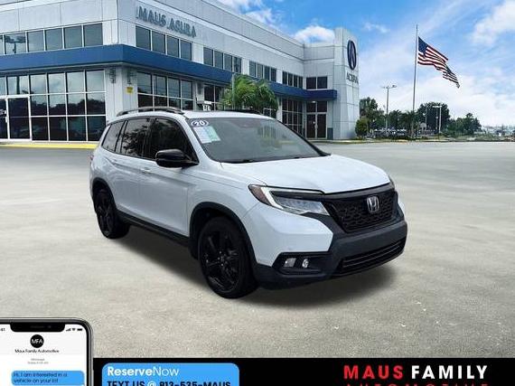 HONDA PASSPORT 2020 5FNYF8H08LB003836 image