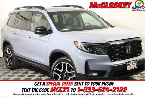 HONDA PASSPORT 2022 5FNYF8H00NB002716 image