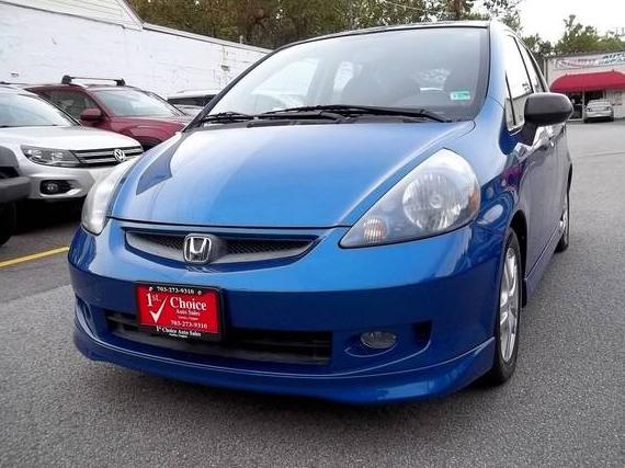 HONDA FIT 2007 JHMGD38637S016803 image