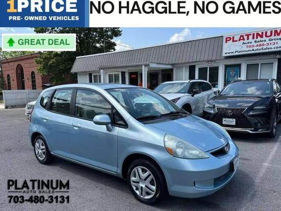 HONDA FIT 2007 JHMGD38417S058739 image