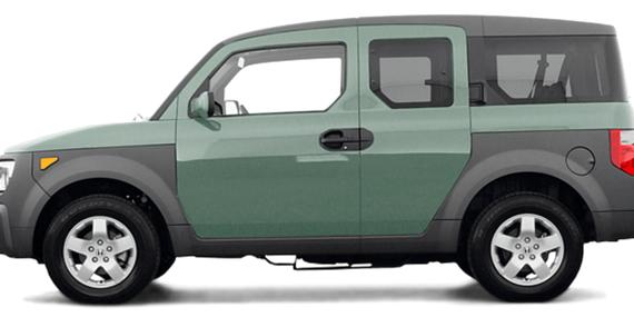 HONDA ELEMENT 2004 5J6YH28524L021390 image