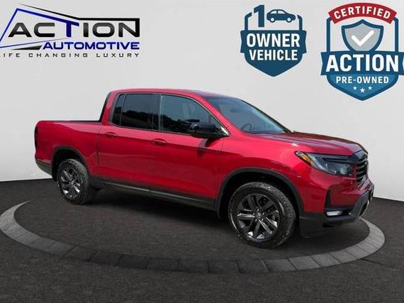HONDA RIDGELINE 2023 5FPYK3F12PB055387 image