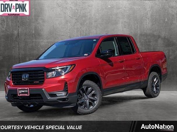 HONDA RIDGELINE 2023 5FPYK3F12PB049895 image