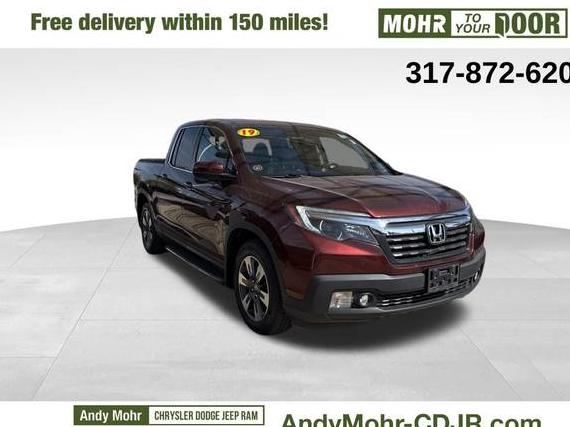 HONDA RIDGELINE 2019 5FPYK2F62KB004017 image