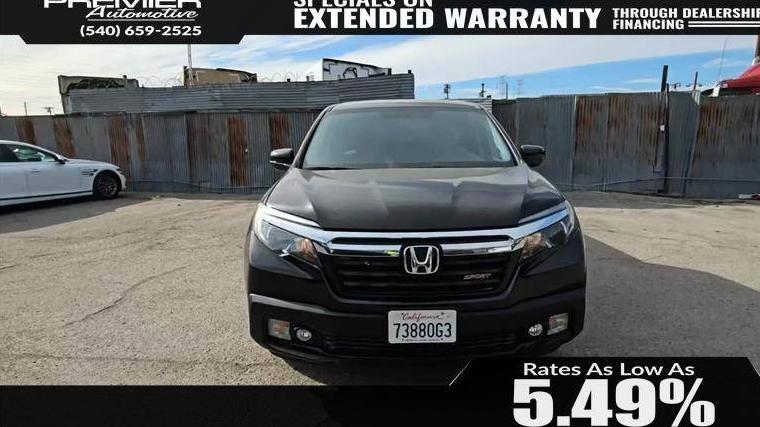 HONDA RIDGELINE 2019 5FPYK2F12KB008489 image