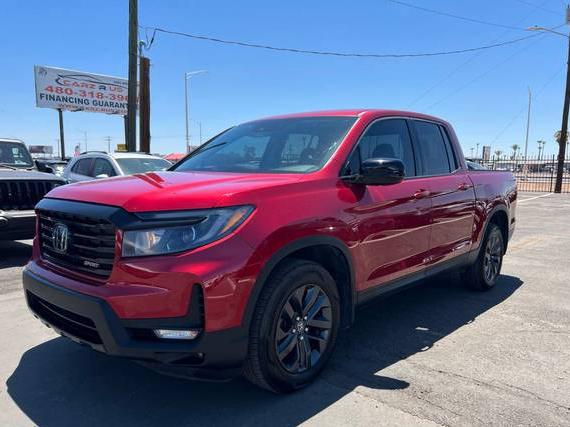 HONDA RIDGELINE 2021 5FPYK3F11MB004099 image